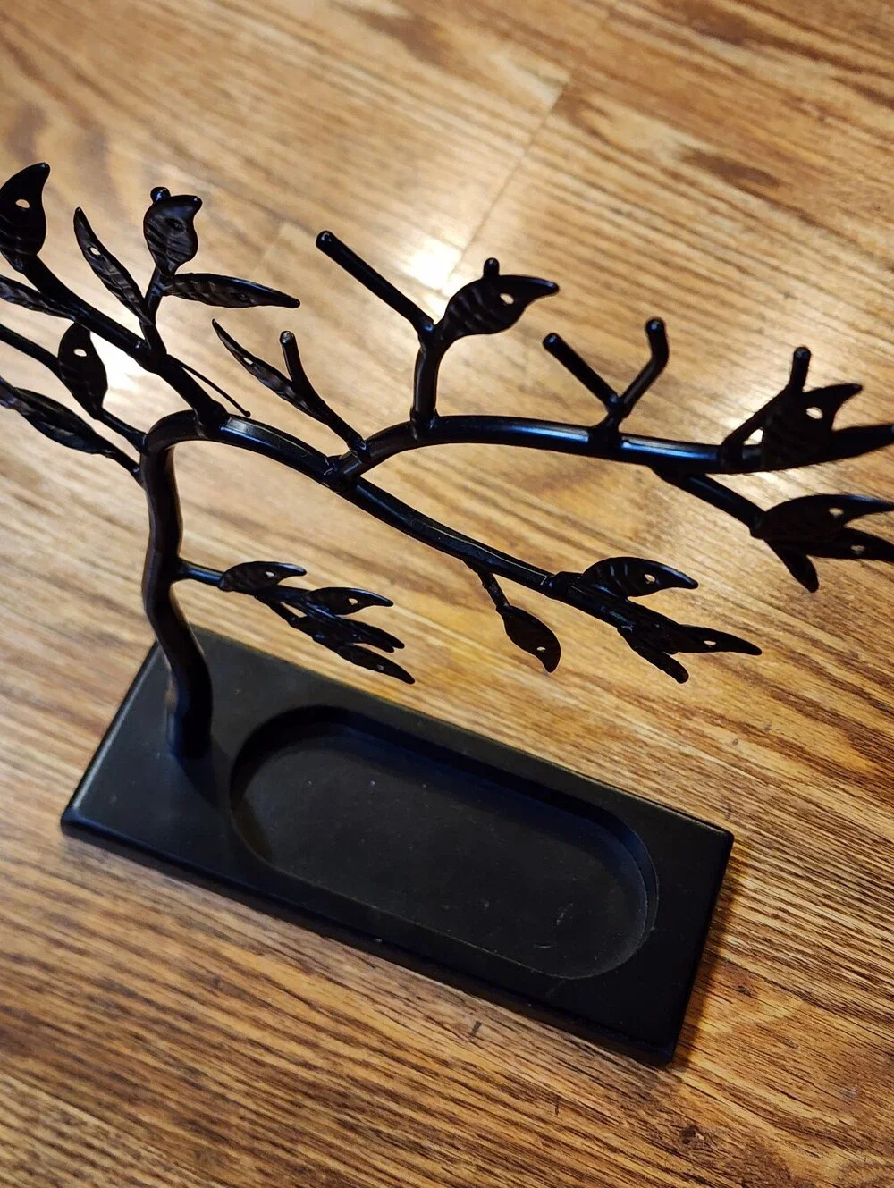Jewelry Tree Organizer Earring Necklace Bracelet Holder With Trinket Tray